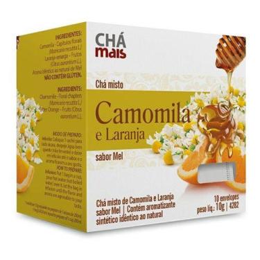 Imagem de Chá Misto Camomila, Laranja E Mel 10 Sachês Chá Mais - clinicmais