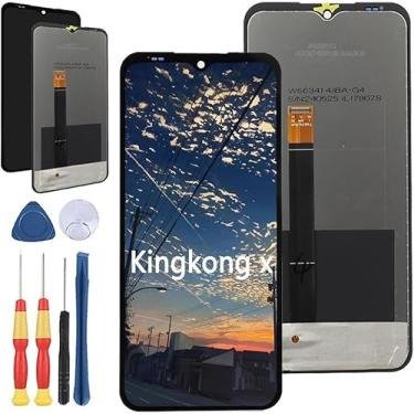 Imagem de Yuxyiony Nova tela de substituição para tela LCD Cubot King Kong X e acessórios de ferramentas de substituição