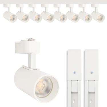 Imagem de Kit Trilho Eletrificado 2m Branco + 8 Spots Led 50w (Branco Quente)