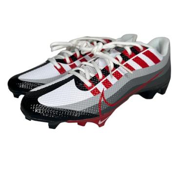 Imagem de Nike Chuteira de futebol masculina Vapor Edge Pro 360, Preto/vermelho universitário, branco, 13