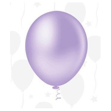 Imagem de BALÃO LISO REDONDO - PIC PIC Nº 08 - LILÁS - Pacote com 50 unidades