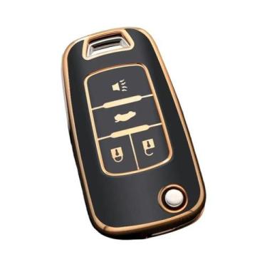 Imagem de Capa De Chave Para Chevrolet Cruze Aveo Trax Malibu Opel Vauxhall Astr