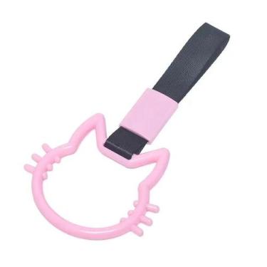 Imagem de Acessório De Carro JDM Tsurikawa Cat Ring, Alça De Reboque, Dispositiv