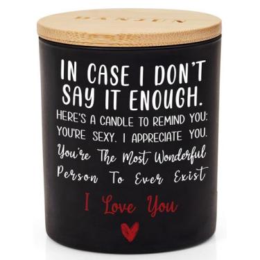 Imagem de Vela perfumada DANJUN Love Gift, aniversário, casamento, 300 ml