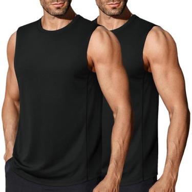 Imagem de Camiseta regata masculina COOFANDY Workout Muscle Dry Fit Fitness pret