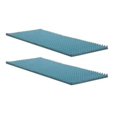 Imagem de Kit 2 Colchonete Alveolado D28 (80x190x04) - Ortobom