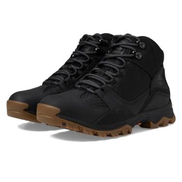Imagem de Timberland Bota de caminhada masculina moderna, Grão integral preto, 8 Wide