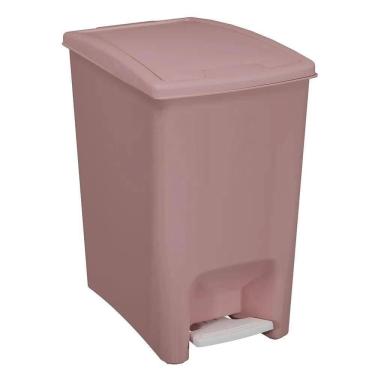 Imagem de Lixeira Com Dupla Abertura Astra Lpda10*rse-br - Branco