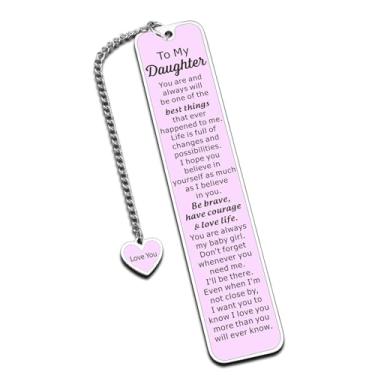 Imagem de Meias para crianças adolescentes, presente de aniversário para filha, marcadores de livro para crianças, presentes de formatura de dia dos namorados para filha enteada, presente de filhas da mãe