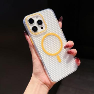 Imagem de Capa de luxo com glitter e lantejoulas brilhantes para iPhone 16 E 15 14 Plus 13 12 11 Pro Max, capa com cola gotejadora e céu estrelado (para iPhone 11/Amarelo)