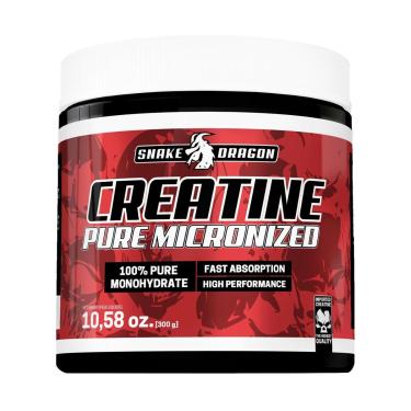 Imagem de Creatine Pure Micronized Snake Dragon 300g-Unissex