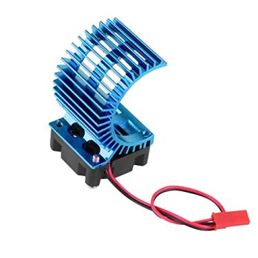 Imagem de RC Dissipator de Calor Com Ventilador de Resfriamento Duradouro 540/550 O Acessório do Motor Garante Trabalho Seguro para um Carro RC Elétrico a 1/10 Escala Adequada para Hsp