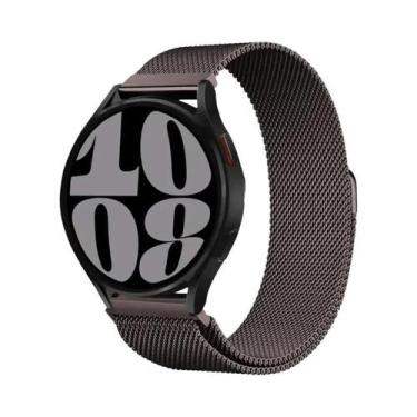 Imagem de Pulseira De Metal Magnético Milanese De 22mm 20mm Para Samsung Galaxy 