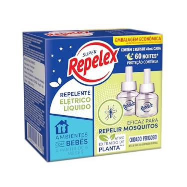 Imagem de Repelex Repelente Elétrico Líquido Refil 2 unidades