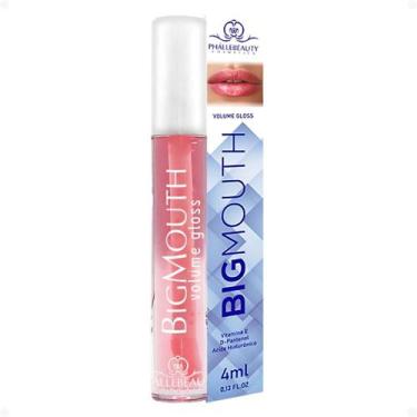 Imagem de Gloss De Aumento Phállebeauty Big Mouth Volume Gloss Rosa - PHALLEBEAU