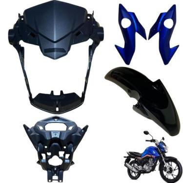 Imagem de Frente Frontal Farol Completo Com Aranha do Painel + Paralama Dianteir