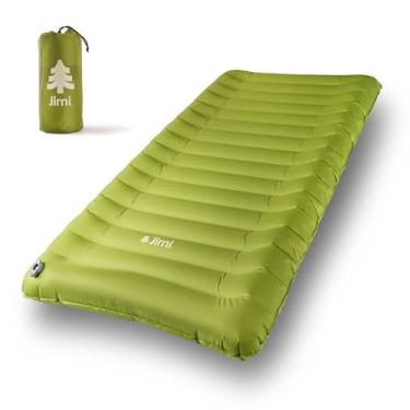 Imagem de Jirni Cama de viagem infantil premium | Bomba inovadora | Ultraleve, super durável e compacta almofada de acampamento para crianças | Colchão de ar para crianças pequenas | Ecológico | Cama portátil