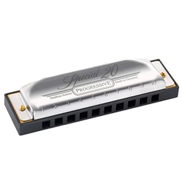 Imagem de Hohner 560PBX Special 20 Harmonica Country Tuned, chave de C Sharp