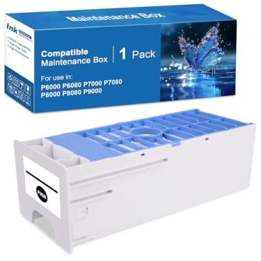 Imagem de Yongairuink Cartucho de manutenção T6997 para Eps SC T3400 T3470 T3475 T5400 T5470 T5485 P7570 P6000 P6080 P7000 P7080 P8000 P8080 P9080 0 P90 00 P9500 T699700 C13T699700 Caixa de manutenção (1