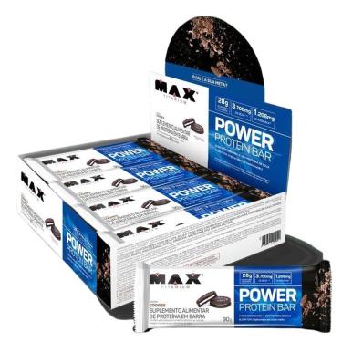 Imagem de Power Protein Bar 90G - Caixa Com 8 Unidades - Cookies