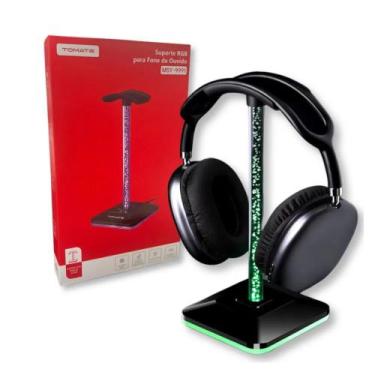 Imagem de Suporte para Fone de Ouvido RGB Tomate MSY-9991 - Organização e Estilo