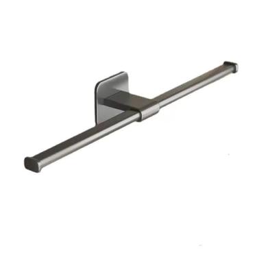 Imagem de Toalheiros, toalheiro multifuncional de haste única com Bearicapacity, gancho de toalha resistente montado na parede, barra de torre à prova de lorust/80 cm/a