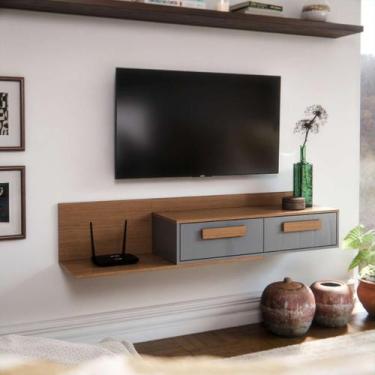 Imagem de Rack Suspenso Para TV até 50 polegadas Home Classic Decoração Casa Apa