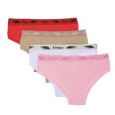 Imagem de Calcinha Infanto Juvenil Kit com 6 - Jormy, Sortido, P