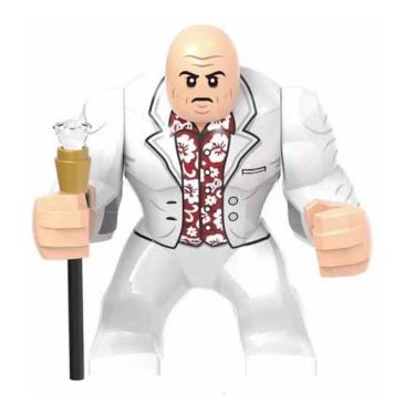 Imagem de Boneco Big Blocos De Montar Rei Do Crime Homem Aranha