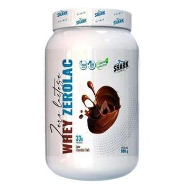 Imagem de Whey Zerolac Pote 900g Chocolate Dark - Sharkpro Suplementos-Unissex