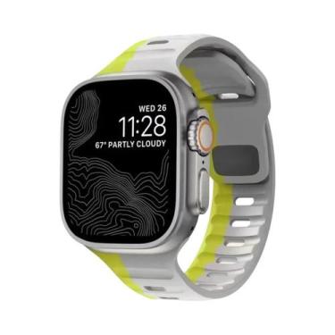 Imagem de Pulseira De Silicone Esportiva De 49mm 45mm 40mm 44mm 42mm 41mm 38mm P