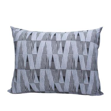 Imagem de Fronha Doce Vida Malha Mista Rio De Janeiro 48cm68cm Cinza