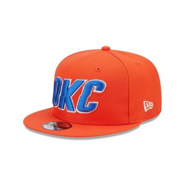 Imagem de Boné New Era 9FIFTY Oklahoma City Thunder NBA Laranja-Masculino