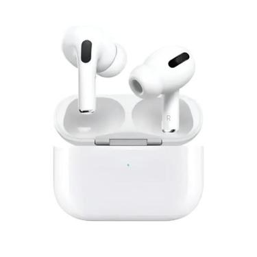 Imagem de Fone Bluetooth Branco Air Anti Ruído Premium Case Carregadora - KD
