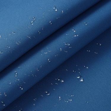 Imagem de Tecido de lona impermeável espesso 1200D da The Yard 147.3 cm W Tecido de poliéster Cordura resistente à água Material de estofamento resistente para uso externo interno Marine Toldo Tenda Barco DIY