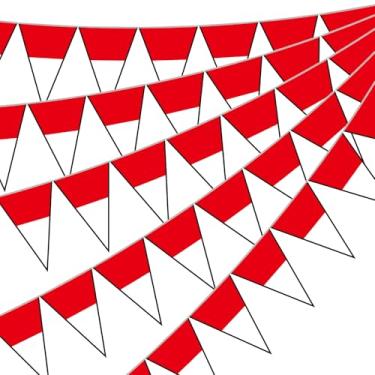 Imagem de Faccito 5 peças de decorações de aniversário de animação de desenho animado vermelho preto branco bandeiras de desenho animado jogo pendurado triângulo bandeira papel guirlanda galhardete para anime