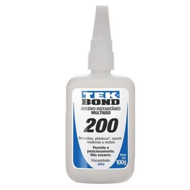 Imagem de Adesivo Instantâneo 100g Tekbond 200 Alta Viscosidade
