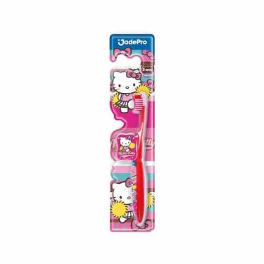 Imagem de Escova Dental Infantil Jadepro Hello Kitty Macia