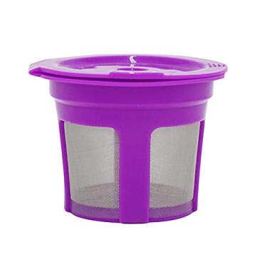 Imagem de Cápsulas de café Copos recarregáveis Filtros de café reutilizáveis Cápsulas Pods Design integrado Filtro de malha de aço idável Substituição para 2.0 e 1.0