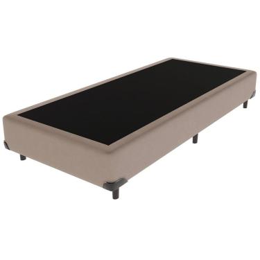 Imagem de Cama Box Solteirão Bege V-store 96x203x44