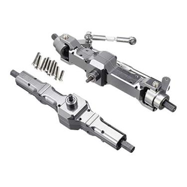 Imagem de barenx Eixo dianteiro e traseiro C14 C24 B14 B24 B16 B36 Caminhão RC Parts Accs