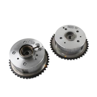 Imagem de FIWARY Conjunto de engrenagens de ajuste VVT de eixo de comando de escape de admissão, ajuste direto para modelos Kia Tucson Optima Santa Fe motor G4KJ OE 24350-2G750 24370-2G750