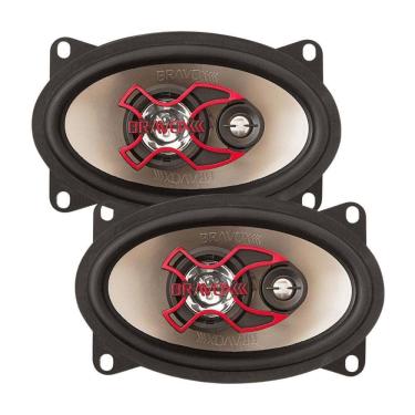 Imagem de Alto Falante Bravox Triaxial B3x46x 4x6" 40w Rms 4r Universal Par