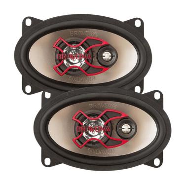 Imagem de Alto Falante Bravox Triaxial B3x46x 4x6" 40w Rms 4r Universal Par