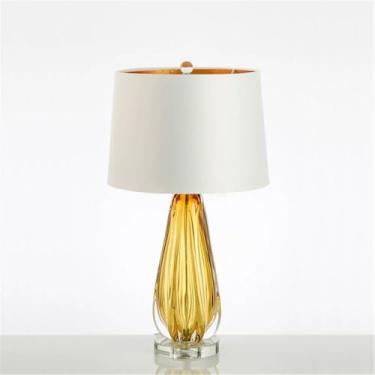 Imagem de Luminária de mesa LED contemporânea de luxo, estilo nórdico criativo, para sala de estar, quarto, escritório, casa de campo ou hotel (Estilo 12)