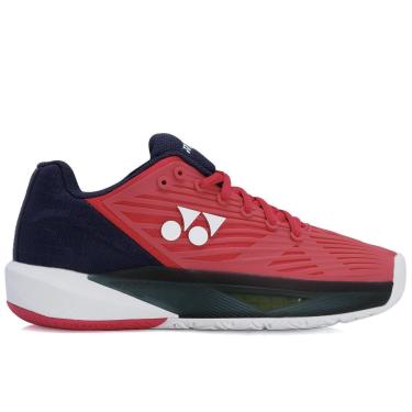 Imagem de Tênis Yonex Power Cushion Eclipsion 5 - All Court - Vermelho Rosado e Marinho-Feminino