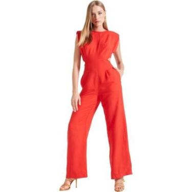 Imagem de Macacão Linho Forum Details Feminino-Feminino