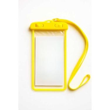 Imagem de Kit 5 Capas Prova d'Água para Celular – Segurança Total e Proteção Completa em Qualquer Aventura (SOMENTE 2 UNIDADES,Amarelo)