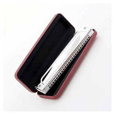 Imagem de Gaita tremolo profissional de 24 furos para adultos, jogadores profissionais e estudantes (cor: tecla C)