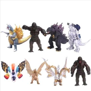 Imagem de Figura de anime, brinquedo, modelo colecionável, estátua de Godzillas, 9 cm